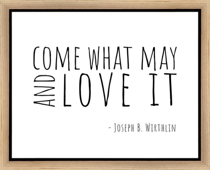 Come What May Gallery Wrap