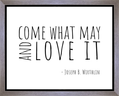 Come What May Gallery Wrap