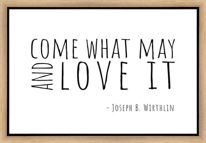 Come What May Gallery Wrap