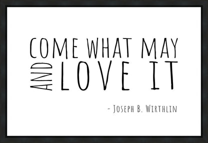 Come What May Gallery Wrap