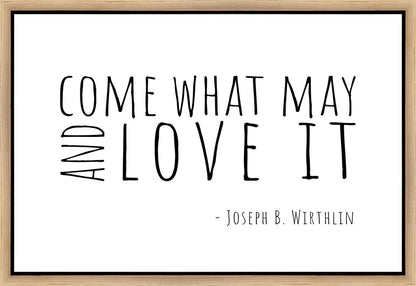 Come What May Gallery Wrap