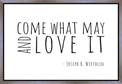 Come What May Gallery Wrap