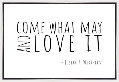 Come What May Gallery Wrap