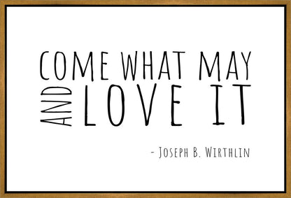 Come What May Gallery Wrap