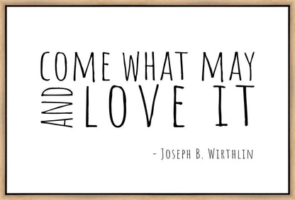 Come What May Gallery Wrap