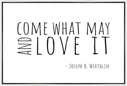 Come What May Gallery Wrap