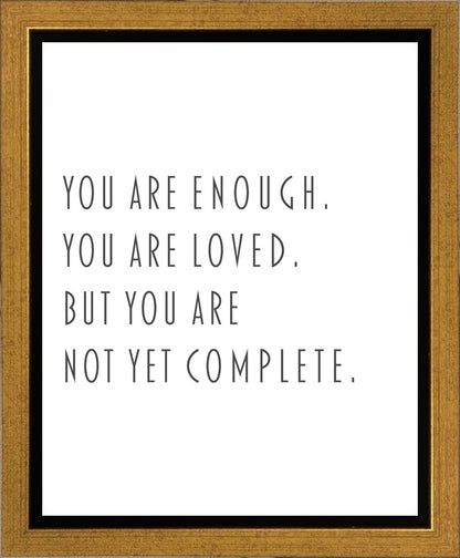 You Are Enough Gallery Wrap