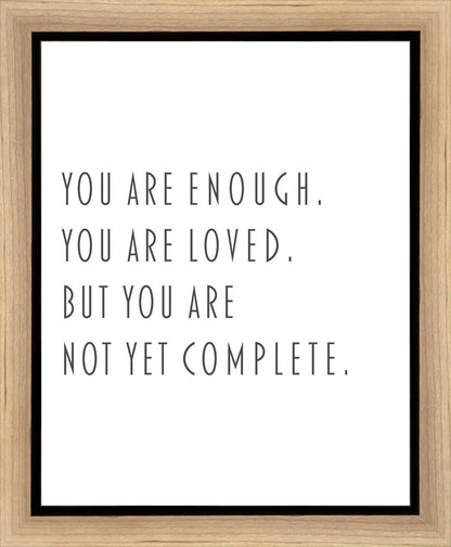 You Are Enough Gallery Wrap