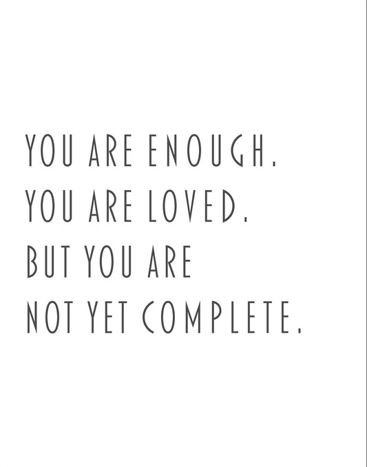 You Are Enough Gallery Wrap