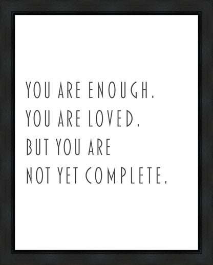 You Are Enough Gallery Wrap