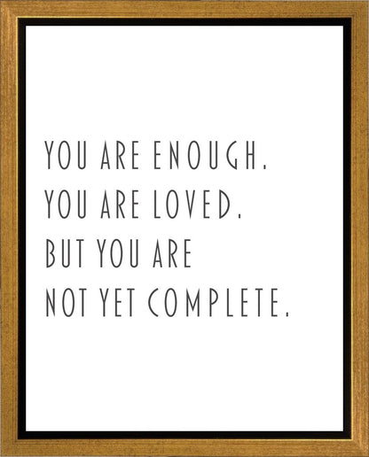 You Are Enough Gallery Wrap