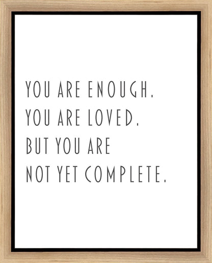 You Are Enough Gallery Wrap