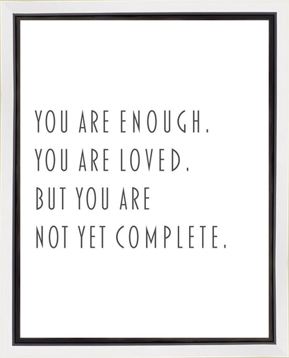 You Are Enough Gallery Wrap
