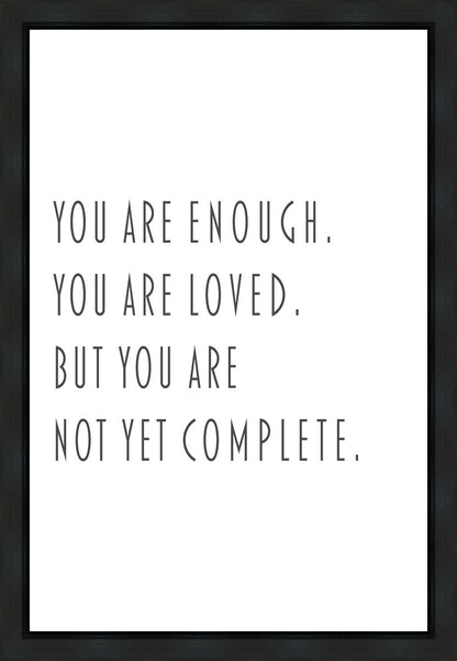 You Are Enough Gallery Wrap