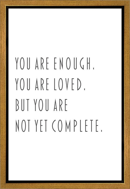 You Are Enough Gallery Wrap