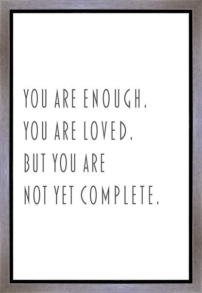 You Are Enough Gallery Wrap