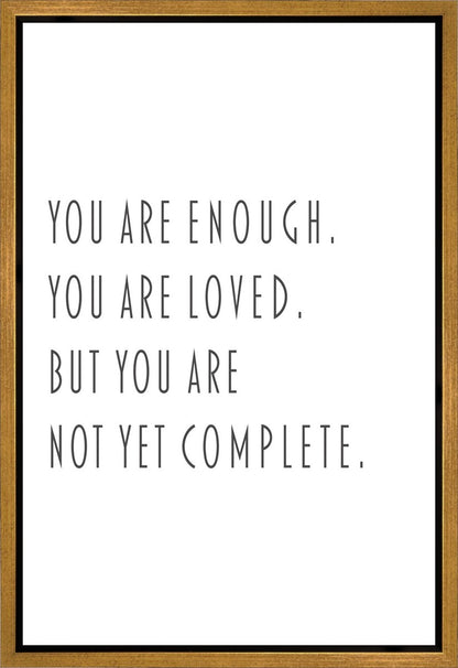 You Are Enough Gallery Wrap