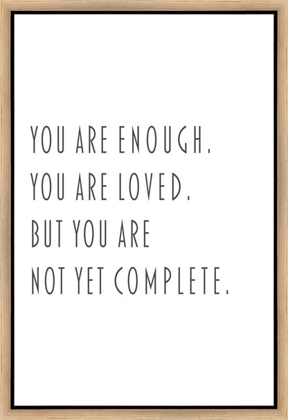 You Are Enough Gallery Wrap