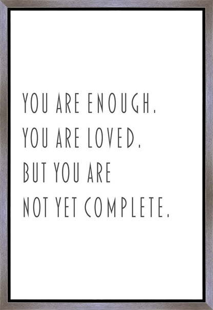 You Are Enough Gallery Wrap