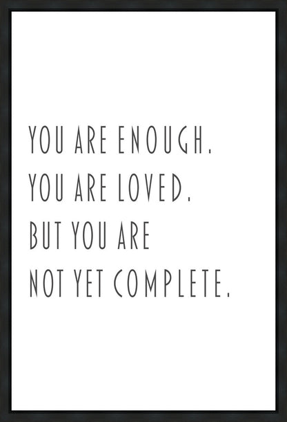 You Are Enough Gallery Wrap
