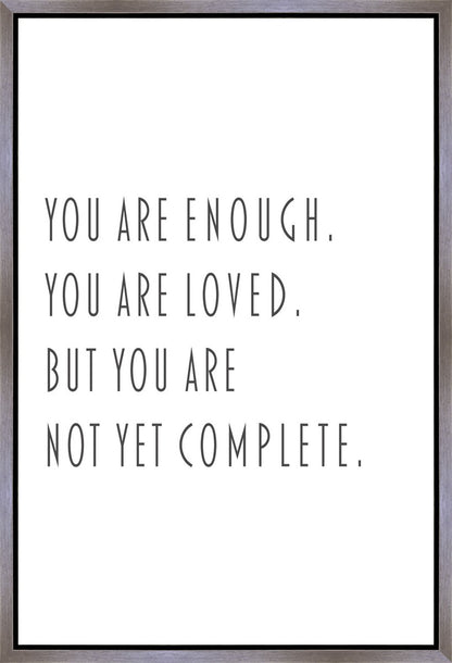 You Are Enough Gallery Wrap