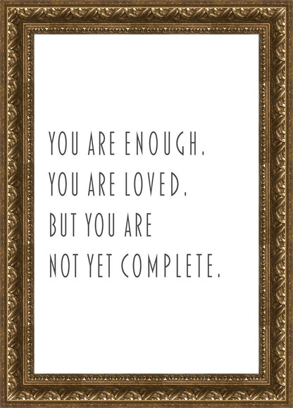 You Are Enough