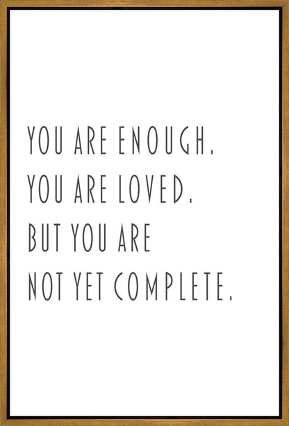 You Are Enough Gallery Wrap