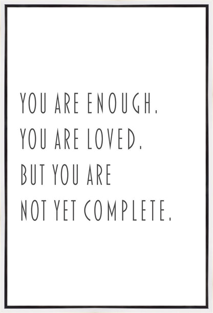 You Are Enough Gallery Wrap