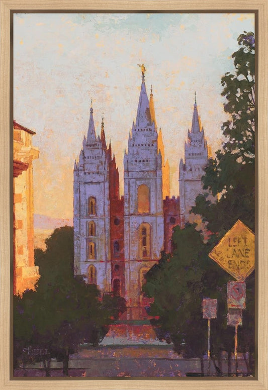 Salt Lake City Temple Afternoon