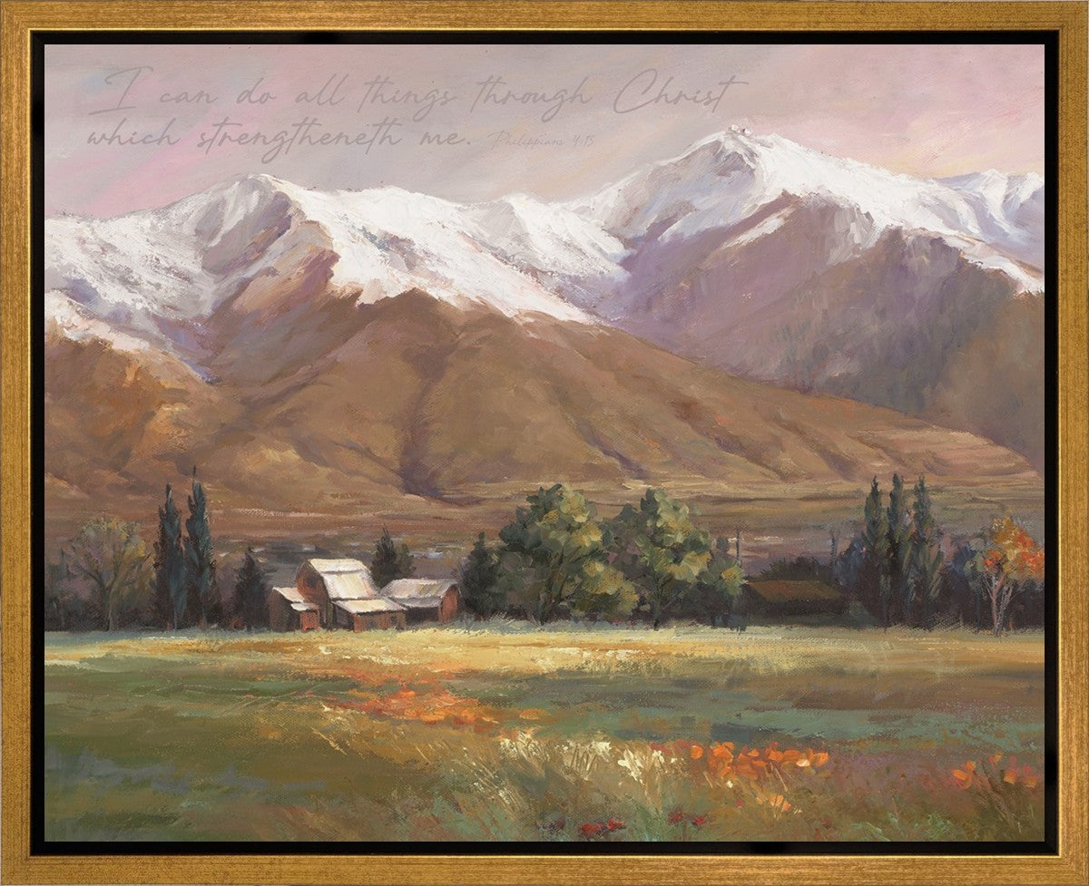 Francis Peak with Scripture