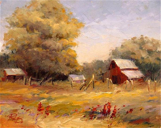 Spring City Barn Gallery Wrap