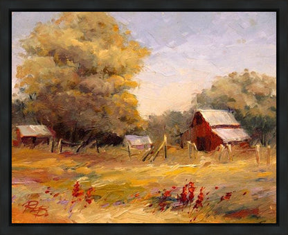 Spring City Barn Gallery Wrap