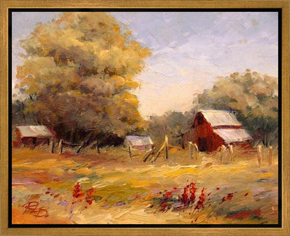 Spring City Barn Gallery Wrap