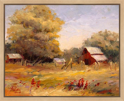 Spring City Barn Gallery Wrap