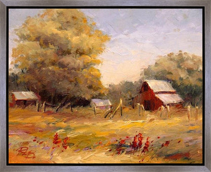 Spring City Barn Gallery Wrap