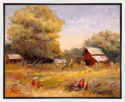 Spring City Barn Gallery Wrap