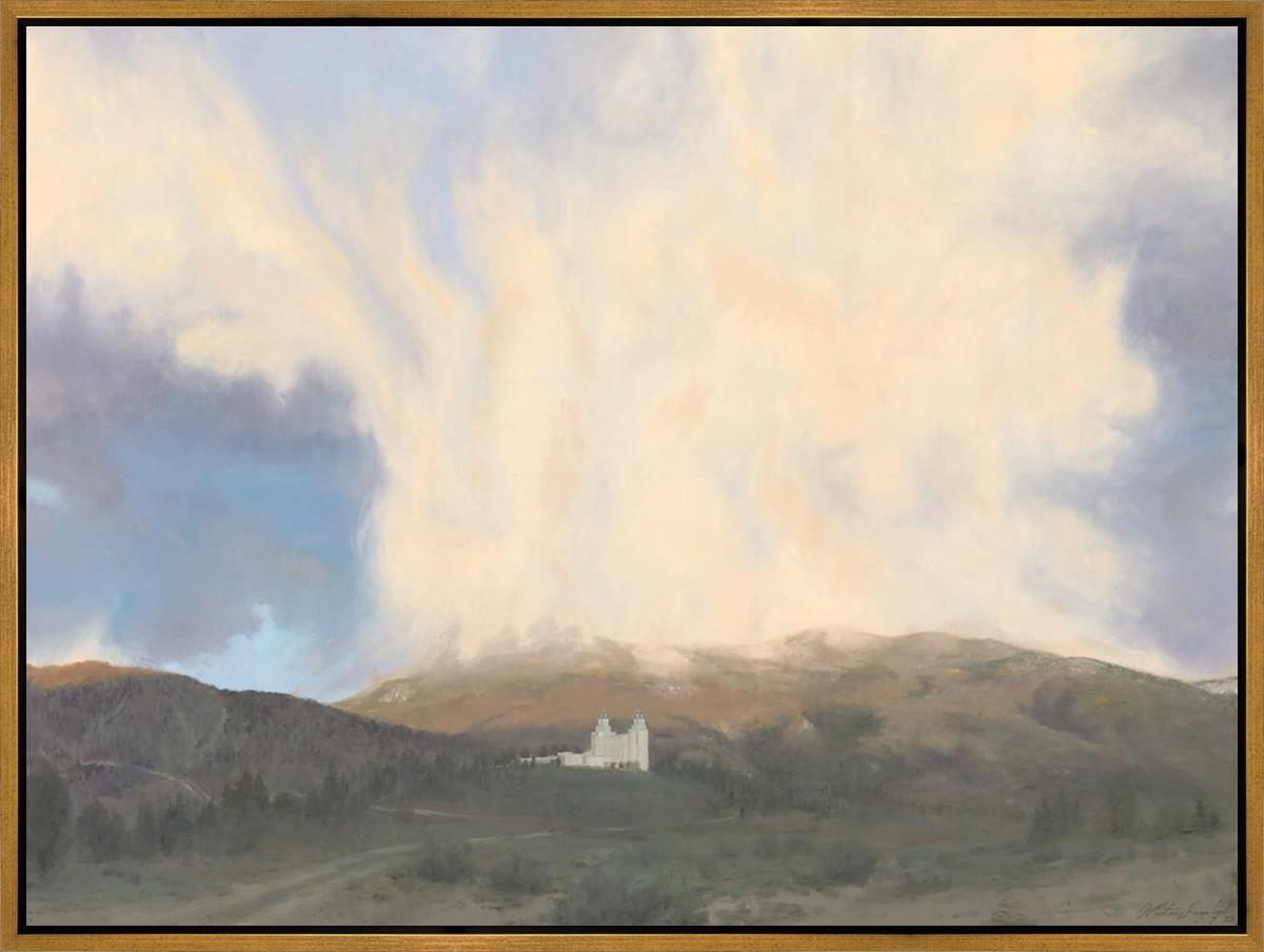 Pillar of Fire to Give Them Light Gallery Wrap