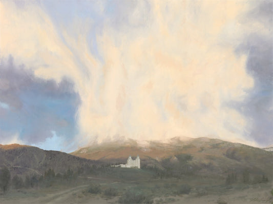 Pillar of Fire to Give Them Light Large Wall Art Gallery Wrap
