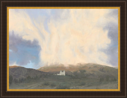 Pillar of Fire to Give Them Light Large Wall Art