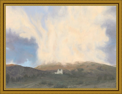 Pillar of Fire to Give Them Light Large Wall Art