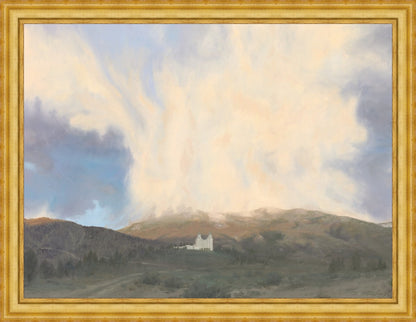 Pillar of Fire to Give Them Light Large Wall Art