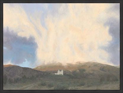 Pillar of Fire to Give Them Light Large Wall Art