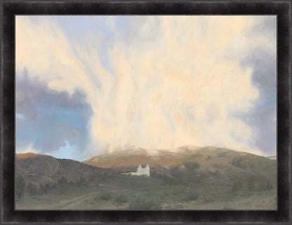 Pillar of Fire to Give Them Light Large Wall Art