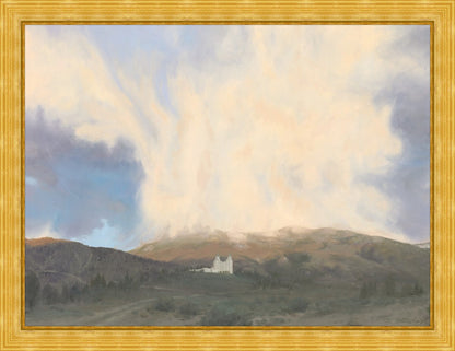 Pillar of Fire to Give Them Light Large Wall Art