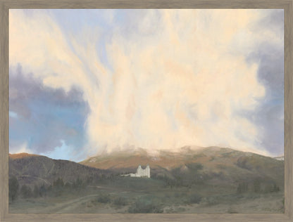 Pillar of Fire to Give Them Light Large Wall Art