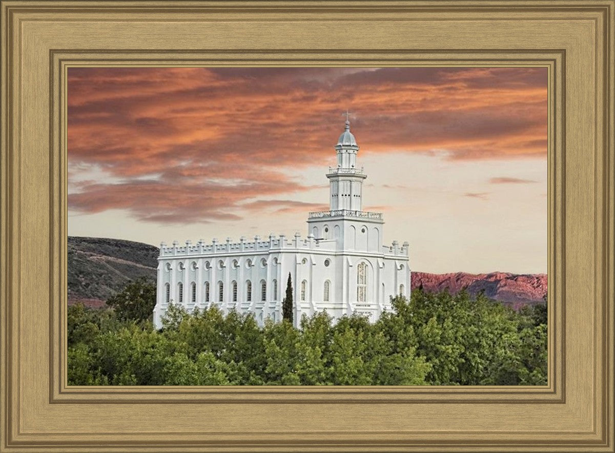 St George Red Sky