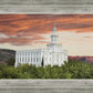 St George Red Sky