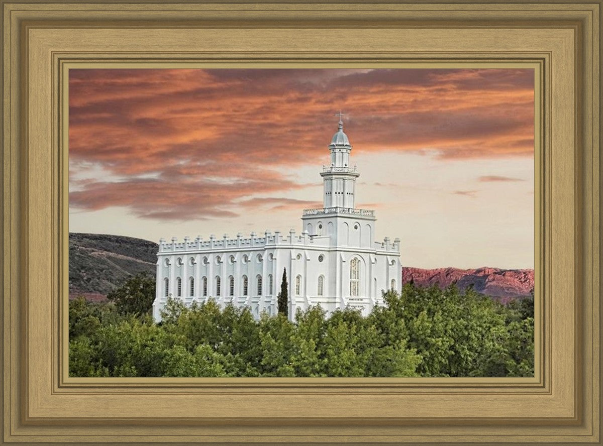St George Red Sky