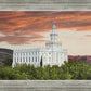 St George Red Sky