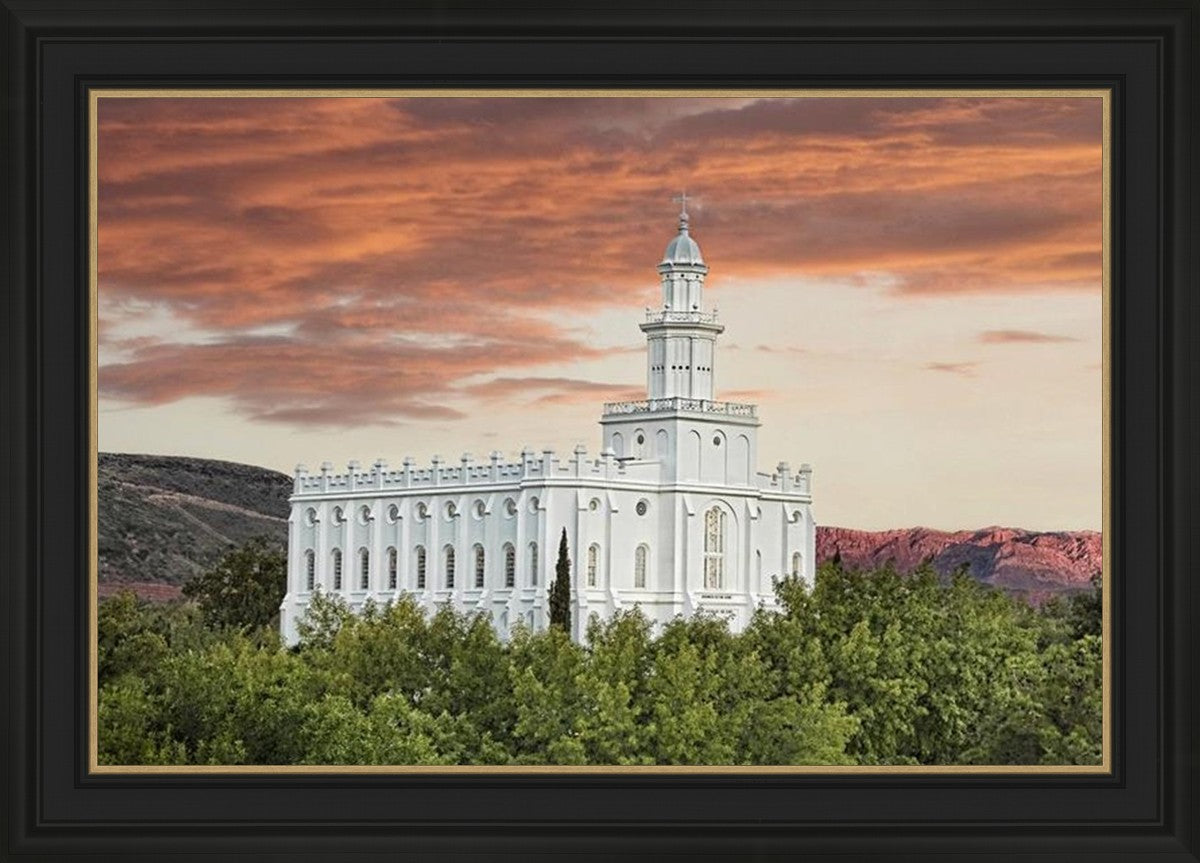 St George Red Sky